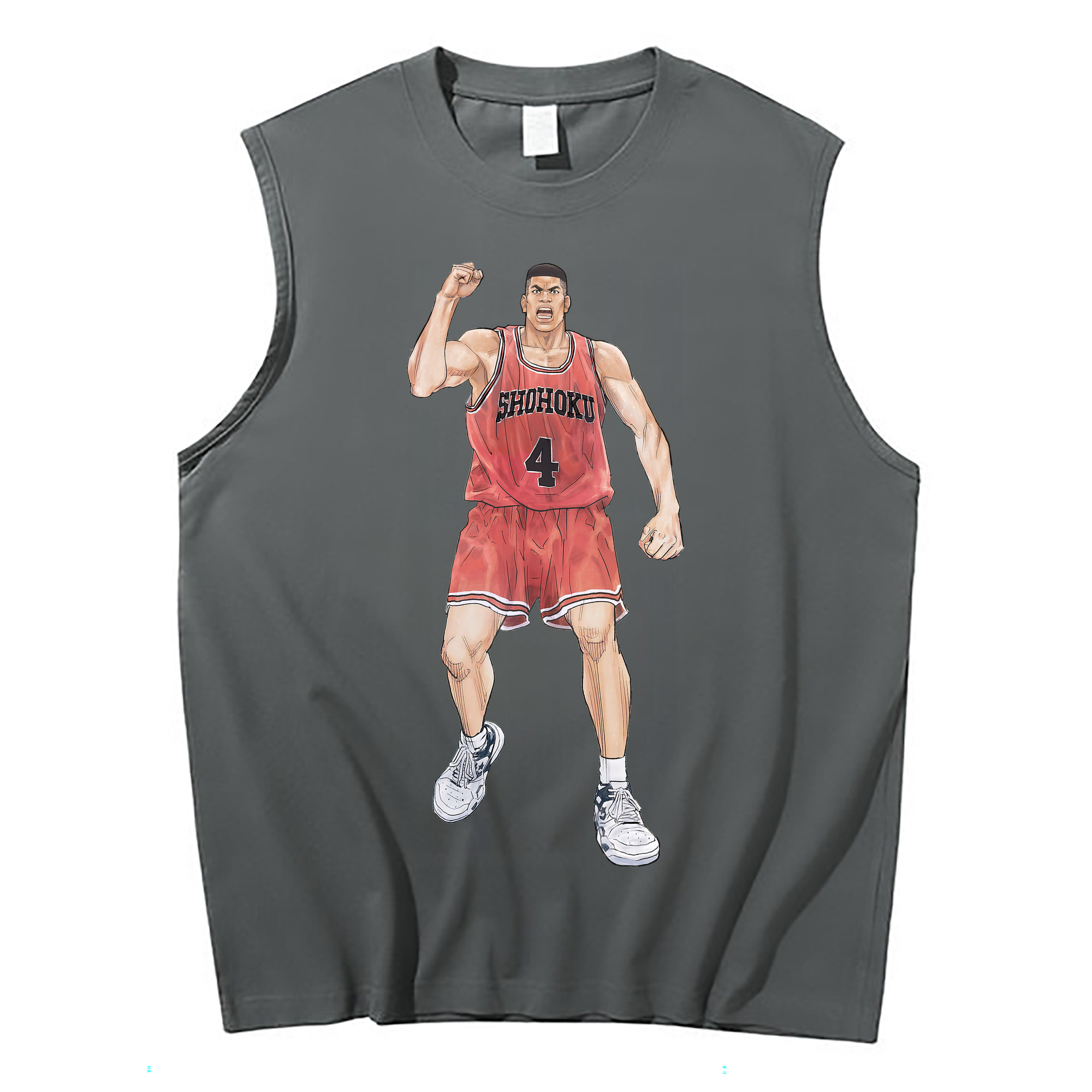 （画像用） SLAM DUNK／スラムダンク コットン100％タンクトップ（フロントプリント）
